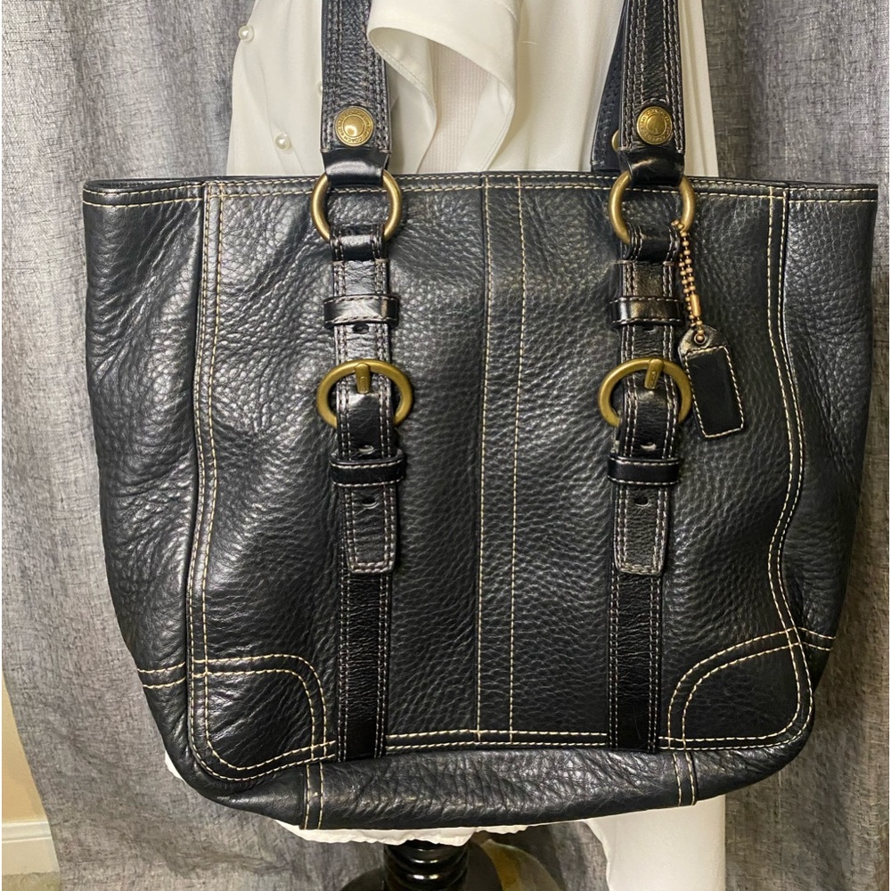 Vintage leather Coach purse